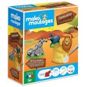 PLATRE DESTINATION SAVANE 3 MOULES ET PEINTURE MAKO MOULAGES