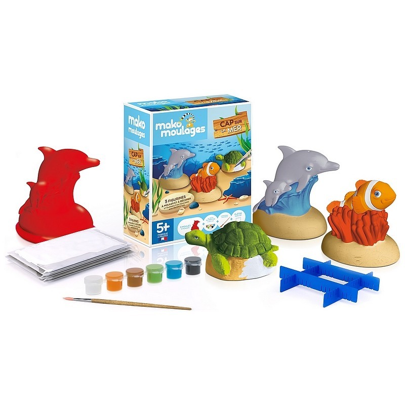 mako moulages - Mes Véhicules - 3 Moules en Plâtre à Peindre - Bateau,  Fusée et Moto + Pilote - Kits Loisirs Créatifs pour Enfants - Moules  réutilisables - Made In France - Dès 5 ans - 39050 : : Jeux et  Jouets