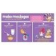 Mako moulages licorne 1 moule avec platre et peinture-lilojouets-morbihan-bretagne