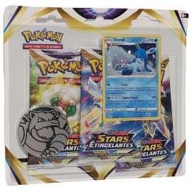 PACK 3 BOOSTERS POKEMON S09 STARS ETINCELANTES EPEE ET BOUCLIER