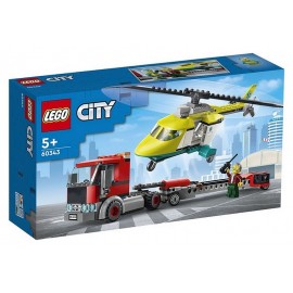 60343 TRANSPORT HELICOPTERE DE SECOURS LEGO CITY