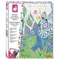 COFFRET 2 TABLEAUX OISEAUX FABULEUX PEINTURE AU NUMERO LES ATELIERS DU CALME