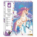 COFFRET PEINTURE NUMERO 2 TABLEAUX LICORNES LES ATELIERS DU CALME