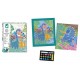 Coffret 2 tableaux dinosaures peinture au numero les ateliers du calme-lilojouets-morbihan-bretagne