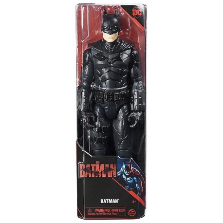 FIGURINE 30CM BATMAN ARMURE NOIRE HEROS COMICS-LiloJouets-Morbihan-Bretagne