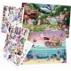 Grand album stickerworld fantasy top model 33x25cm 320 stickers-lilojouets-morbihan-bretagne