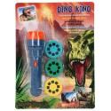 LAMPE DE POCHE PROJECTEUR AVEC 3 DISQUES IMAGES DINOSAURES