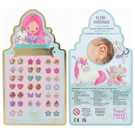 BOUCLES D'OREILLES ADHESIVES PRINCESS MIMI