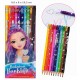 Pack 10 crayons de couleurs gomme topmodel-lilojouets-morbihan-bretagne