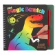 Mini carnet magic scratch dino world-lilojouets-morbihan-bretagne