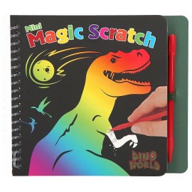 MINI CARNET MAGIC SCRATCH DINO WORLD-LiloJouets-Morbihan-Bretagne