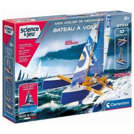 COFFRET BATEAU A VOILE FLOTTANT 10 MODELES ATELIER DE MECANIQUE-LiloJouets-Morbihan-Bretagne