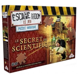 JEU PUZZLE ESCAPE GAME LE SECRET DU SCIENTIFIQUE-LiloJouets-Morbihan-Bretagne