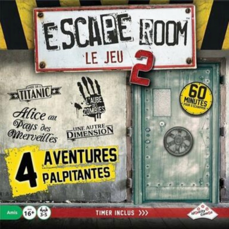 Escape Room Le jeu : Coffret de 4 jeux - Jeux et jouets Riviera
