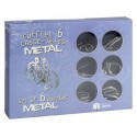 COFFRET 6 CASSE METAL