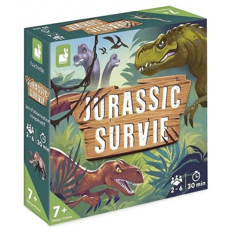 JEU JURASSIC SURVIE DINOSAURES-LiloJouets-Morbihan-Bretagne