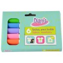 PACK 6 FEUTRES TEXTILE FUN DIAM'S