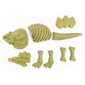 FILET 9 MOULES DINOSAURE POUR SABLE PLAGE