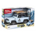 VEHICULE 4X4 AVEC SURFS SONS ET LUMIERES A FRICTION