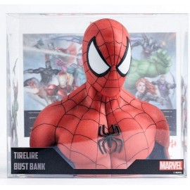 TIRELIRE BUSTE SPIDERMAN 17CM MARVEL COMICS