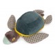 Peluche grande tortue 60cm tout autour du monde-lilojouets-morbihan-bretagne