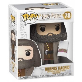 FIGURINE POP 78 RUBEUS HAGRID 15CM AVEC CAKE HARRY POTTER