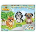 COFFRET LE REGAL DES CHIENS 4000 PERLES HAMA MIDI  