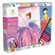 Coffret pastels secs danseuses 10 tableaux artissimo-lilojouets-morbihan-bretagne