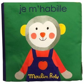 LIVRE TISSU JE M'HABILLE LES POPIPOP-LiloJouets-Morbihan-Bretagne