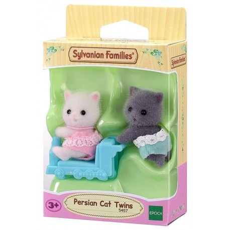 JUMEAUX CHAT PERSAN SYLVANIAN FAMILIES-LiloJouets-Morbihan-Bretagne