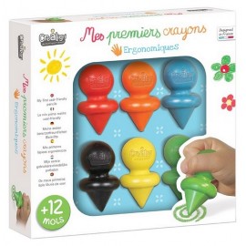 PACK MES PREMIERS CRAYONS ERGONOMIQUES-LiloJouets-Morbihan-Bretagne PACK MES PREMIERS CRAYONS ERGONOMIQUES-LiloJouets-Morbihan-Bretagne