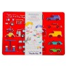 SET 2 PLAQUES POCHOIRS 26X18CM VEHICULES-LiloJouets-Morbihan-Bretagne