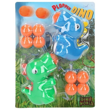 PACK 2 PLOPPERS DINO WORLD AVEC BALLES MOUSSE-LiloJouets-Morbihan-Bretagne