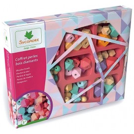 COFFRET PERLES BOIS DIAMANTS-LiloJouets-Morbihan-Bretagne