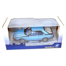 VEHICULE RENAULT FUEGO GTS BLEUE 1980 1.18E METAL-LiloJouets-Morbihan-Bretagne