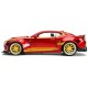 Voiture chevrolet camaro 2016 rouge 1.24e metal avec figurine iron man-lilojouets-morbihan-bretagne