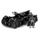 Voiture batmobile arkham knight 1.24e metal avec figurine batman-lilojouets-morbihan-bretagne