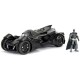 Voiture batmobile arkham knight 1.24e metal avec figurine batman-lilojouets-morbihan-bretagne