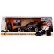 Voiture batmobile 1995 batman forever 1.24e metal avec figurine batman-lilojouets-morbihan-bretagne