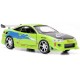 Voiture mitsubishi 1995 eclipse verte 1.32e metal brian fast&furious-lilojouets-morbihan-bretagne