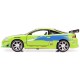 Voiture mitsubishi 1995 eclipse verte 1.32e metal brian fast&furious-lilojouets-morbihan-bretagne