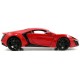 Voiture lykan hypersport rouge 1.24e metal fast&furious-lilojouets-morbihan-bretagne