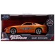 Voiture toyota supra 1995 orange 1.32e metal brian fast&furious-lilojouets-morbihan-bretagne