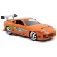 Voiture toyota supra 1995 orange 1.32e metal brian fast&furious-lilojouets-morbihan-bretagne