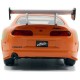 Voiture toyota supra 1995 orange 1.32e metal brian fast&furious-lilojouets-morbihan-bretagne