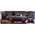 VOITURE TIME MACHINE 1.24E METAL EFFET LUMINEUX RETOUR VERS LE FUTUR 3