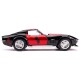 Voiture chevrolet corvette stingray 1969 harley quinn 1.24e metal ave figurine-lilojouets-morbihan-bretagne