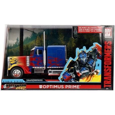 VEHICULE CAMION OPTIMUS PRIME TRANSFORMERS 1.24E METAL-LiloJouets-Morbihan-Bretagne