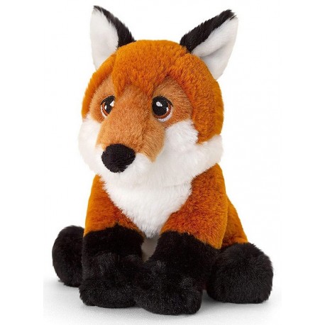 PELUCHE RENARD 18CM KEELECO-LiloJouets-Morbihan-Bretagne