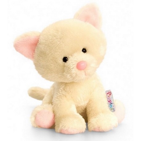 PELUCHE CHAT 14CM PIPPINS-LiloJouets-Morbihan-Bretagne